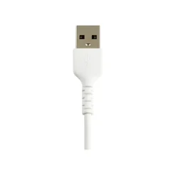 StarTech .com Lightning USB Cable for iPhone/iPad/iPod Touch, White (RUSBLTMM30CMW)