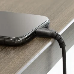 StarTech .com USB-A to Lightning Charging Cable, 3ft., Black (RUSBLTMM1MB)