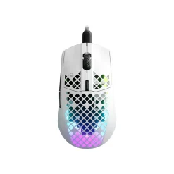 SteelSeries AEROX 3 Optical USB Gaming Mouse, Matte White (62603)* Ergonomic Mice
