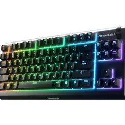 SteelSeries Apex 3 TKL Gaming Keyboard with RGB Lighting, Black (64831)* Keyboards