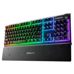 SteelSeries Apex 3 Wired Gaming Keyboard, Black (64795)* Ergonomic Keyboards