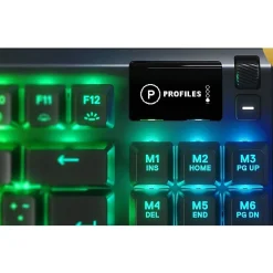 SteelSeries Apex Pro TKL Ergonomic Gaming Mechanical Keyboard, Black (64856)* Ergonomic Keyboards