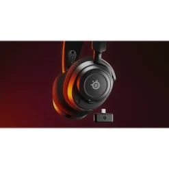 SteelSeries Arctis Nova 7 Wireless Noise Canceling Bluetooth Stereo Gaming Over-the-Ear Headset, Black (61553)* Headsets