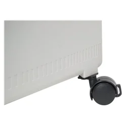 Clearance Deluxe 2-Drawer Mobile Vertical File Cabinet, Letter Size, Lockable, 23"H x 15"W x 19"D, Metal (61352U01C) File Cabinets