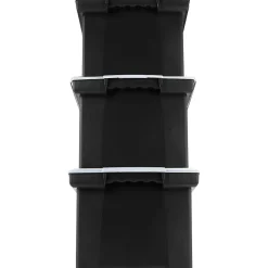 Storex Storage Plastic File Tote with Comfort Grips, Letter/Legal Size, Black/Clear (61528U01C) Best