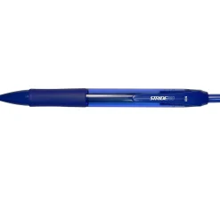 Stride Rio Retractable Gel Pen, Medium Point, Blue Ink, Dozen (52002) Online