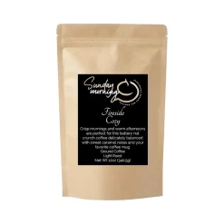Coffee<Sunday Morning Coffee Fireside Cozy Caffeinated Coffee Packet, Light Roast, 12 oz. (35-FSPC-IOEV)