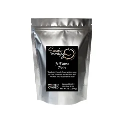 Coffee<Sunday Morning Coffee Je T'aime Noire Caffeinated Coffee Packet, Medium Roast, 80 oz. (RF-L5XD-4U6A-5)