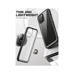 Cell Phone Cases<SUPCASE Unicorn Beetle Black Slim Case for iPhone 13 Pro (SUP-iPhone2021Pro-6.1-UBStyle-Black)