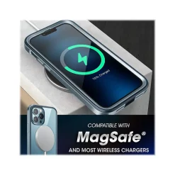 Cell Phone Cases<SUPCASE Unicorn Beetle Blue Edge with Screen Protector Case for iPhone 13 Pro Max (SUP-iPhone2021-6.7-EdgePro-SP-Cerulean)