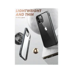 Cell Phone Cases<SUPCASE Unicorn Beetle Black Edge Clear Bumper Case for iPhone 13 Pro Max (SUP-iPhone2021-6.7-Edge-Black)