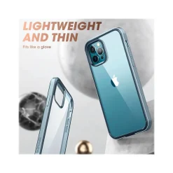 Cell Phone Cases<SUPCASE Unicorn Beetle Blue Snap Case with Screen Protector for iPhone 13 Pro (SUP-iPhone2021Pro-6.1-EdgePro-SP-Cerulean)