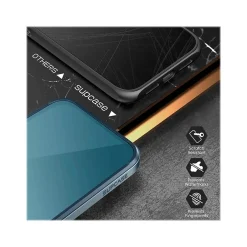 Cell Phone Cases<SUPCASE Unicorn Beetle Blue Snap Case with Screen Protector for iPhone 13 Pro (SUP-iPhone2021Pro-6.1-EdgePro-SP-Cerulean)