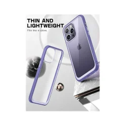 Cell Phone Cases<SUPCASE Unicorn Beetle Deep Purple Slim Case for iPhone 14 Pro Max (SUP-iPhone2022Pro-6.7-UBStyle-Mauve)