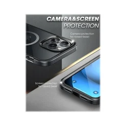 Cell Phone Cases<SUPCASE Unicorn Beetle EDGE MAG Black Case for iPhone 14 Pro Max (SUP-iPhone2022Pro-6.7-EdgeMag-SP-Black)