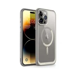 Cell Phone Cases<SUPCASE Unicorn Beetle MAG MagSafe Phone Case for iPhone 15 Pro Max, Gray (SUP-iPhone2023Max-6.7-UBMag-Gray)
