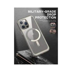 Cell Phone Cases<SUPCASE Unicorn Beetle MAG MagSafe Phone Case for iPhone 15 Pro Max, Gray (SUP-iPhone2023Max-6.7-UBMag-Gray)