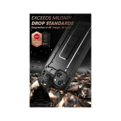 Cell Phone Cases<SUPCASE Unicorn Beetle Pro Black Rugged Case for iPhone 13 mini (SUP-iPhone2021-5.4-UBPro-SP-Black)