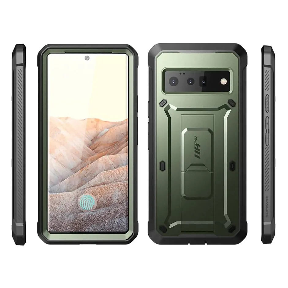 Cell Phone Cases<SUPCASE Unicorn Beetle PRO Dark Green Rugged Case for Google Pixel 6 Pro (SUP-GooglePixel6Pro-UBPro-SP-Guldan)