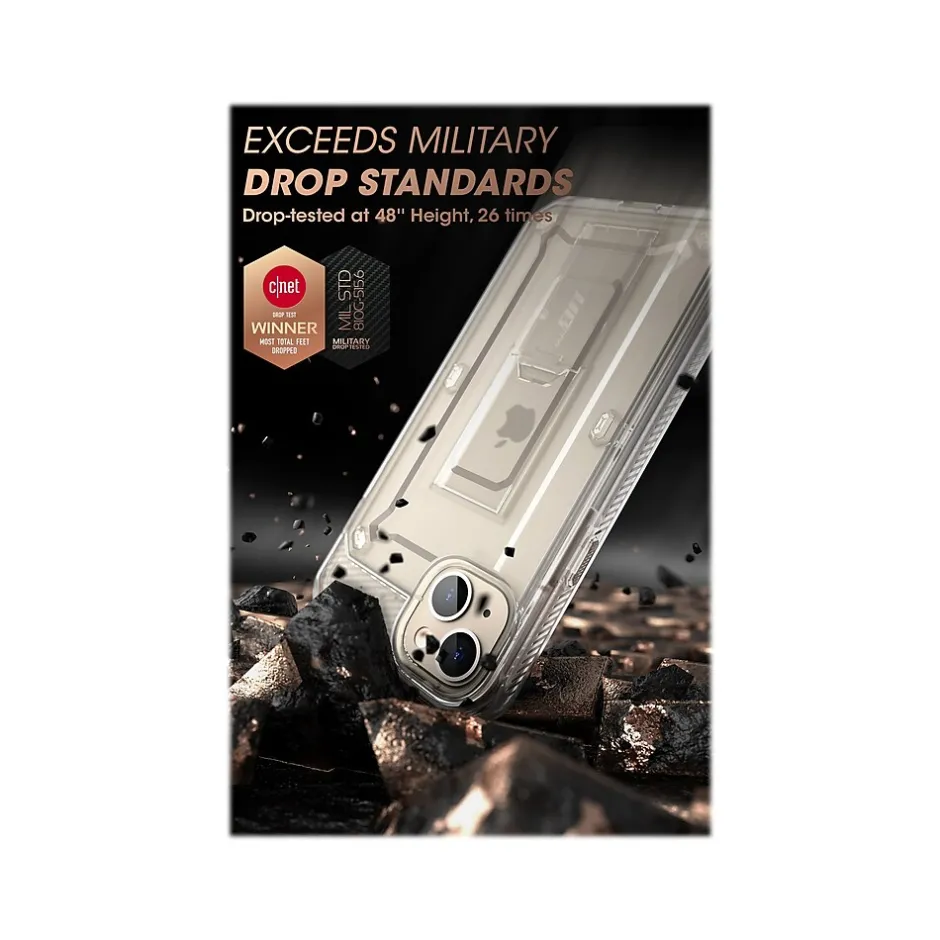 Cell Phone Cases<SUPCASE Unicorn Beetle PRO Clear Rugged Case for iPhone 14 Plus (SUP-iPhone2022-6.7-UBPro-SP-Clear)