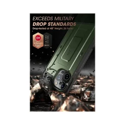 Cell Phone Cases<SUPCASE Unicorn Beetle PRO Dark Green Rugged Case for iPhone 14 Pro Max (SUP-iPhone2022Pro-6.7-UBPro-SP-Guldan)