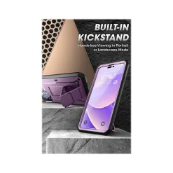 Cell Phone Cases<SUPCASE Unicorn Beetle PRO Deep Purple Rugged Case for iPhone 14 Pro (SUP-iPhone2022Pro-6.1-UBPro-SP-Mauve)