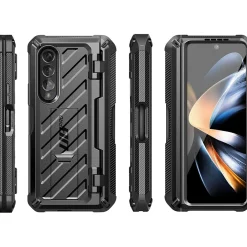 Cell Phone Cases<SUPCASE Unicorn Beetle PRO Black Rugged Case for Samsung Galaxy Z Fold4 (SUP-Galaxy2022-ZFold4-5G-UBPro-SP-Black)