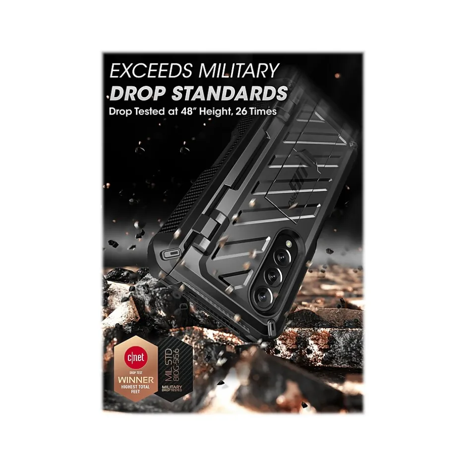 Cell Phone Cases<SUPCASE Unicorn Beetle PRO Black Rugged Case for Samsung Galaxy Z Fold4 (SUP-Galaxy2022-ZFold4-5G-UBPro-SP-Black)