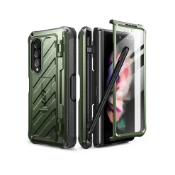 Cell Phone Cases<SUPCASE Unicorn Beetle PRO Dark Green Rugged Case for Samsung Galaxy Z Fold4 (SUP-Galaxy2022-ZFold4-5G-UBPro-SP-Guldan)