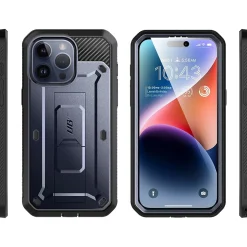 Cell Phone Cases<SUPCASE Unicorn Beetle PRO Rugged Case for iPhone 15 Pro Max, Shock-Absorbing, Dark Blue