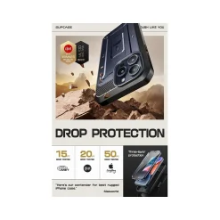 Cell Phone Cases<SUPCASE Unicorn Beetle PRO Rugged Case for iPhone 15 Pro Max, Shock-Absorbing, Dark Blue