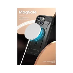 Cell Phone Cases<SUPCASE Unicorn Beetle PRO MAG Rugged Case for iPhone 15, Black (SUP-iPhone2023-6.1-MagPro-SP-Black)