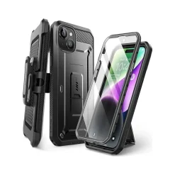Cell Phone Cases<SUPCASE Unicorn Beetle PRO Rugged Case for iPhone 15 Plus, Shock-Absorbing, Black (SUP-iPhone2023-6.7-UBPro-SP-Black)