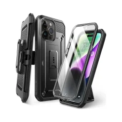 Cell Phone Cases<SUPCASE Unicorn Beetle PRO Rugged Case for iPhone 15 Pro Max, Shock-Absorbing, Black (SUP-iPhone2023Max-6.7-UBPro-SP-Black)