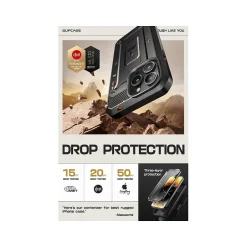 Cell Phone Cases<SUPCASE Unicorn Beetle PRO Rugged Case for iPhone 15 Pro Max, Shock-Absorbing, Black (SUP-iPhone2023Max-6.7-UBPro-SP-Black)