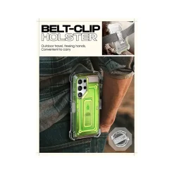 Cell Phone Cases<SUPCASE Unicorn Beetle PRO Rugged Case for Samsung Galaxy S24 Ultra, Shock-Absorbing, Neon Green