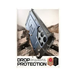 Cell Phone Cases<SUPCASE Unicorn Beetle PRO Rugged Case for Samsung Galaxy S24 Ultra, Shock-Absorbing, Metallic Blue