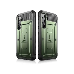 Cell Phone Cases<SUPCASE Unicorn Beetle Pro Rugged Case for Samsung Galaxy S24, Shock Absorbing, Dark Green (GS24UBPR2SGN)