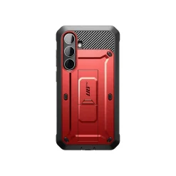 Cell Phone Cases<SUPCASE Unicorn Beetle Pro Rugged Case for Samsung Galaxy S24+, Shock Absorbing, Metallic Red (GS24PUBPRSP2SRD)