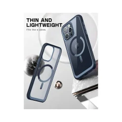 Cell Phone Cases<SUPCASE Unicorn Beetle Slim MagSafe Phone Case for iPhone 15 Pro, Blue (SUP-iPhone2023Pro-6.1-UBMag-Navy)