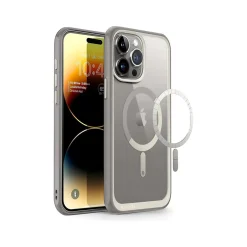 Cell Phone Cases<SUPCASE Unicorn Beetle Slim MagSafe Phone Case for iPhone 15 Pro, Gray (SUP-iPhone2023Pro-6.1-UBMag-Gray)