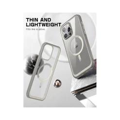 Cell Phone Cases<SUPCASE Unicorn Beetle Slim MagSafe Phone Case for iPhone 15 Pro, Gray (SUP-iPhone2023Pro-6.1-UBMag-Gray)
