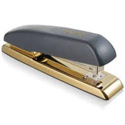 Swingline Durable Desktop Stapler, 20-Sheet Capacity, Gray/Gold (64703)