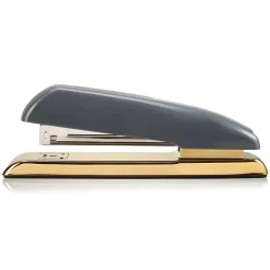 Swingline Durable Desktop Stapler, 20-Sheet Capacity, Gray/Gold (64703)