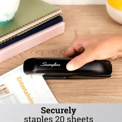 Swingline Eco Friendly Desktop Stapler, 15-Sheet Capacity, Black (54501) Best