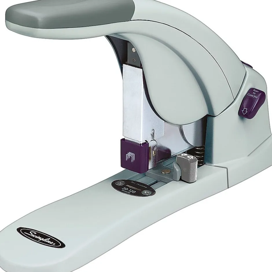 Swingline LightTouch Desktop Stapler, 120-Sheet Capacity, Gray/Silver (90010) Discount