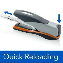 Swingline Optima 40 Desktop Stapler, 40-Sheet Capacity, Silver (S7087840)