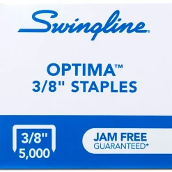 Swingline Optima 50 Electric Desktop Stapler, 50-Sheet Capacity, Staples Included, Black (48209) Online