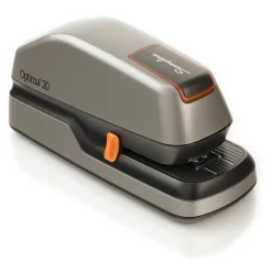 Swingline Optima 20 Electric Desktop Stapler, 20-Sheet Capacity, Gray/Silver (48208) Clearance