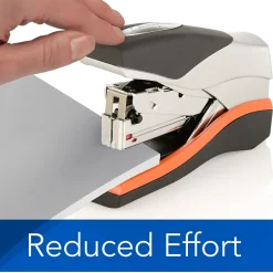 Swingline ® Optima® Compact Low Force Stapler, 40 Sheet Capacity, Black/Silver (87842) New